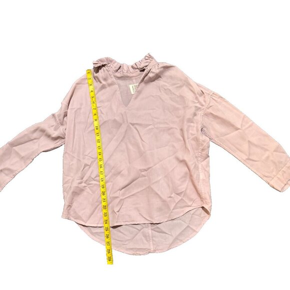 A SHIRT THING penelope cotton shirt Top Blouse - pink blouse size Small $245 - Picture 3 of 5